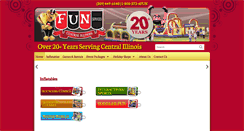 Desktop Screenshot of funservices.net